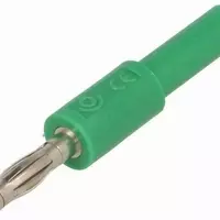 PJP Ada1057 4 mm Plug to 4 mm Socket Green